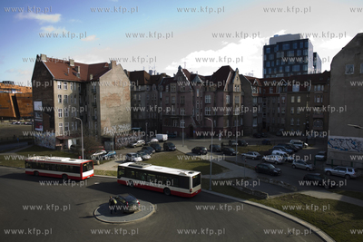 Pętla autobusowa przy ul. Jana z Kolna w Gdańsku.
15.03.2017
fot....