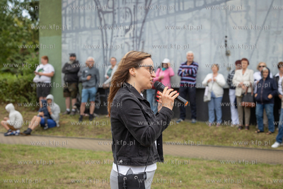 Uroczyste odsłonięcie muralu  w Gdańsku-Zaspie na...