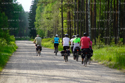 Rowerem po Mazurach, okolice Rucianego-Nidy. 03.06.2021...