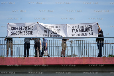 Przejazd rowerowy związany z otwarciem Ekostrady wzdłuż...