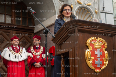 Studenci, nauczyciele akademiccy, władze pomorskich...
