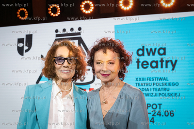 Sopot. Grand Hotel. Gala otwarcia Festiwalu Dwa Teatr...
