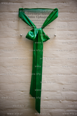 Gdansk. Muzeum Domu Uphagena. Uroczysta inauguracja...