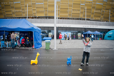 Gdansk. PGE Arena. Obchody 20-lecia Saur Neptun Gdansk....