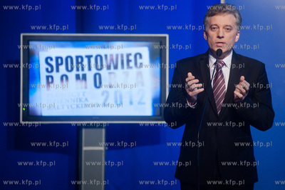 Gdansk. Stidio TVP Gdansk. Gala wreczenia nagrod w...