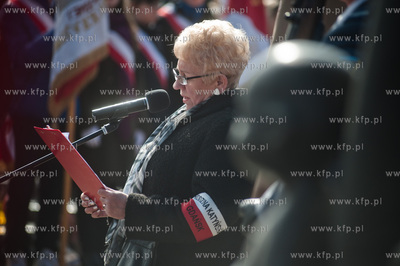 Kwatera Sybirakow na cmentarzu Lostowickim w Gdansku....