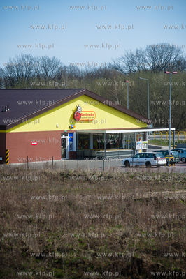 Gdansk. Lostowice. Teren parafi Bl. Jana Pawla II,...