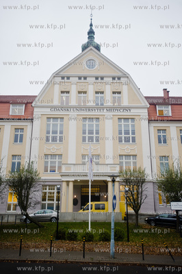 Gdanski Uniwersytet Medyczny. Budynek nr 1. Uroczyste...