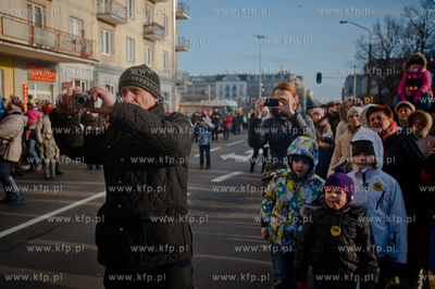 Gdynia. Orszak Trzech Kroli.  06.01.2014 fot. Mateusz...