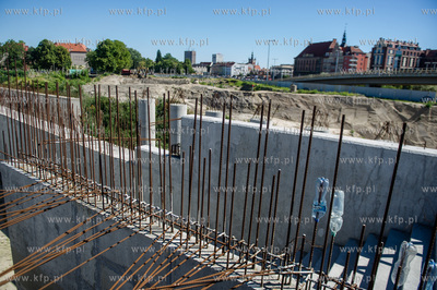 Gdansk. Teren budowy kompleksu handlowo-uslugowego...