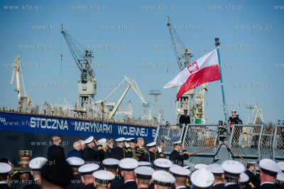 Port Wojenny w Gdyni Oksywie. Uroczystosc objecia obowiazkow...