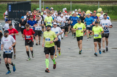 Zawodnicy na trasie II PZU Gdansk Maraton. 
15.05.2016
fot....
