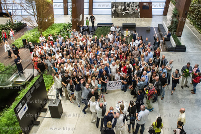 Gdansk. Europejskie Centrum Solidarnosci. Spotkanie...