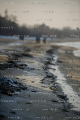Gdańsk. Plaża w Brzeźnie.
16.02.2017
fot. Mateusz...