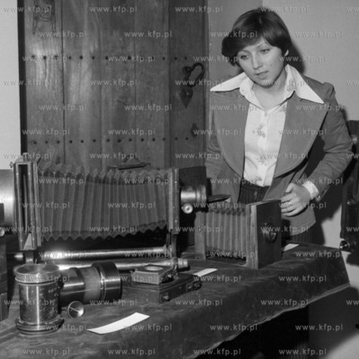 Wystawa sprzętu fotograficznego pochodzących ze zbiorów...