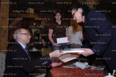 Spotkanie i promocja ksiazki, eurodeputowanego Janusza...