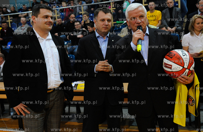 Sopot. Hala 100-lecia. Polska Liga Koszykowki. Mecz...