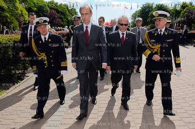 Gdynia. Swieto Marynarki Wojennej. Uroczystosc zmiany...