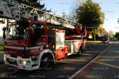 Slupsk	
W Szkole Policji w Slupsku zapalily sie pokoje...