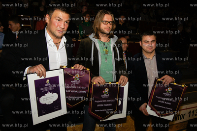 Gdanska Gala Sportu w Ergo Arenie. Nz. Dariusz Tiger...