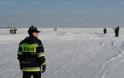 Sopot. Akcja Policji, Strazy Pozarnej i Strazy Miejskiej...