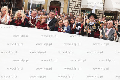 Uroczystosc otwarcia 751 Jarmarku sw. Dominika w Gdansku....