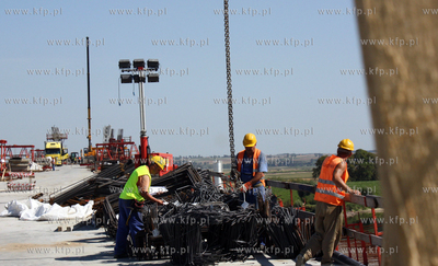 Kwidzyn. Budowa mostu przez Wisle.  Inwestycja warta...