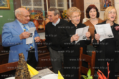 Spotkanie oplatwowe SDP. Nz. Janusz Rydzewski. 05.01.2009...
