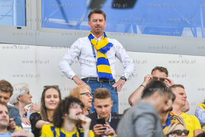 34. kolejka Fortuna 1. Ligi Arka Gdynia - GKS Katowice...
