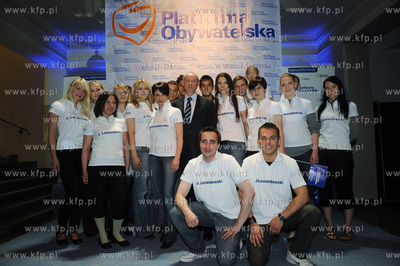 Gdansk. Konwencja wyborcza Platformy Obywatelskiej...