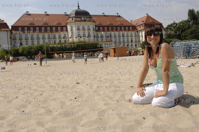 Marzena Sienkiewicz, pogodynka z Panoramy TVP2
17.07.2007
Fot....