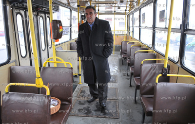 Pozegnanie z autobusem miejskim Ikarus w Gdansku. Przez...