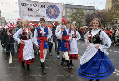 Gdynskie Urodziny Niepodleglej. Parada Niepodleglosci...