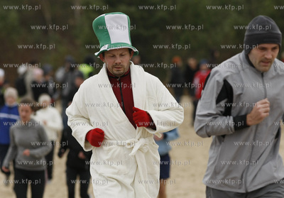 Gdansk Brzezno. Bieg  pod haslem Jestem z Gdanska....