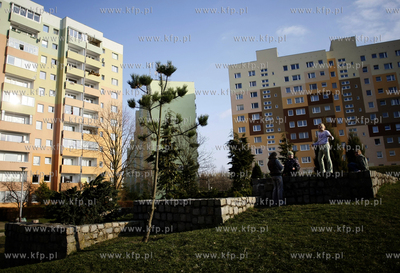 Gdansk Zaspa. Bloki przy ul Startowej.
08.04.2010
fot....
