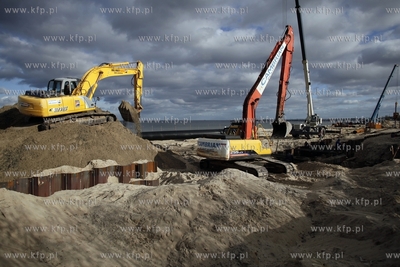 Sopot. Okolice Lazienek Polnocnych. Wyprowadzenie wód...