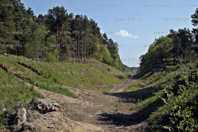 Trasa przyszlej Pomorskiej Kolei Metropolitalnej. Nz....