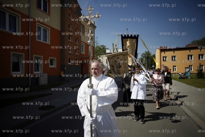 Procesja Bozego Ciala w gdanskiej dzielnicy Letnica.
30.05.2013
fot....