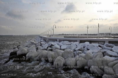 Molo w Sopocie.
27.01.2014
fot. Krzysztof Mystkowski...