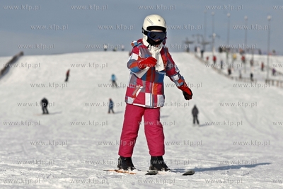 Stok narciarski w Trzepowie w okolicach Przywidza....