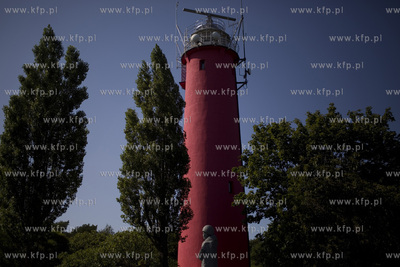 Krynica Morska. Latarnia morska. 11.08.2015 fot. Krzysztof...