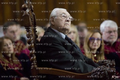 Gdańsk. Dwór Artusa. Uroczysta sesja Rady Miasta....