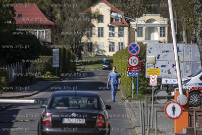 Gdańsk. Szpital Marynarki Wojennej przy ul. Polanki...