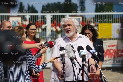 Briefing Aleksandry Dulkiewicz, prezydent Gdańska...