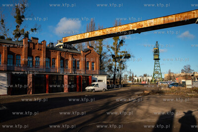Gdańsk, Stocznia Cesarska. Remiza strażacka w trakcie...