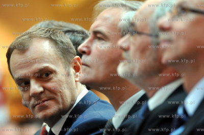 Obchody 40-lecia Uniwersytetu Gdanskiego. n/z marszalek...