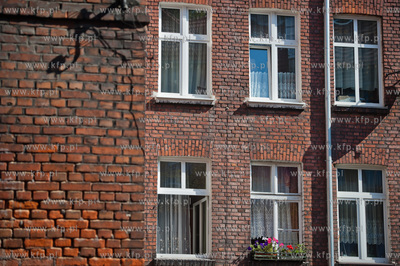 Gdansk. Kamienice przy ul. Biskupiej. 11.09.2012 fot....
