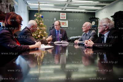 Gdansk. Urzad Miasta. Pawel Adamowicz prezydent Miasta...