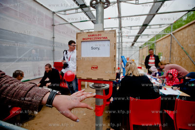 Gdansk. Matarnia. Kolej na PKM - Dzien Otwarty powstajacej...