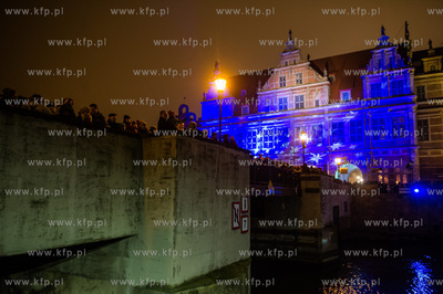Gdansk. Przywitanie Swietego Mikolaja, parada zaczarowanego...
